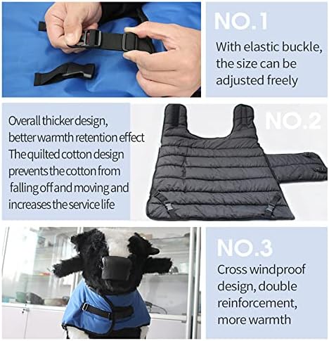 Calf Blanket Calves Warm Clothes Calf Saver Coat Warmming Jacket Vest Keep Cow Goat Warm Thickend Windproof Belly Protection Large Size 1PCS