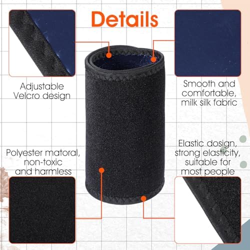2 Pcs Arm Trimmers Sauna Sweat Arm Trainer Sweat Shaper Bands Compression Workout Sleeves Fat Reducer Shapers Bands Adjustable Sauna Wraps for Sports Flabby Arms Women Men