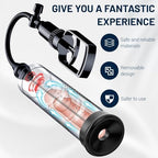 Male Growth Pump Vacuum penisen Largement Tool with Strong Suction Men's Enlargement Pumps Adjustable Underwear Set Training Tools to Be a Bigger Men battery-MH08