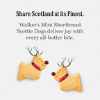 Walker’s All-Butter Mini Scottie Dog Shaped Shortbread, 51-Count Carton, Authentic Shortbread Cookies from Scotland, Pack of 3