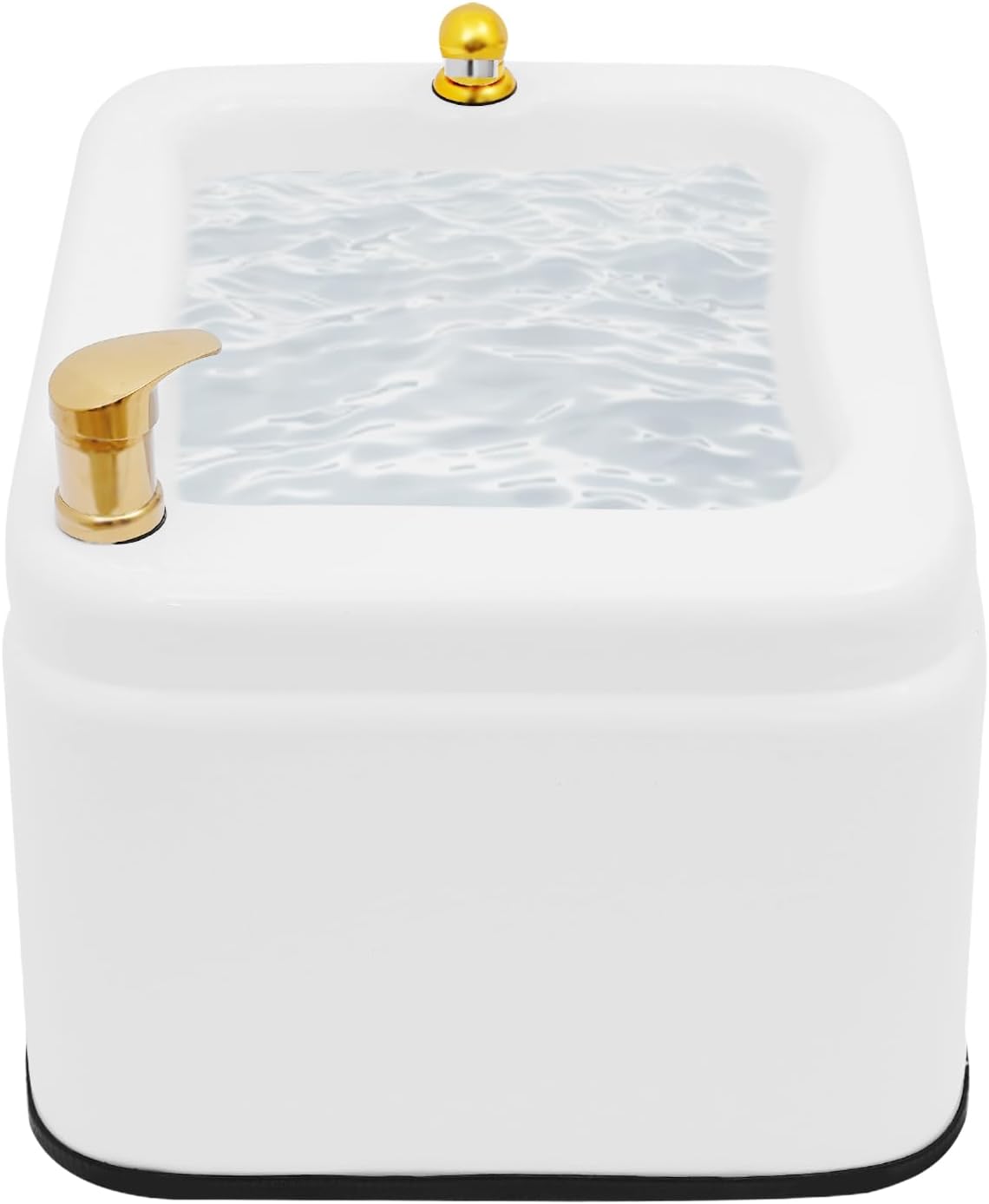Acrylic Massage Footbath, Pedicure Bowl Foot Spa Bath Massager Deep Foot Bath Spa Tub with Pull-out Shower Head, Salon Pedicure Footbath Basin for Hotel, Beauty Clubs