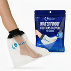 ACAST Waterproof Foot Cast Cover for Shower | Reusable Cast Protector for Plaster & Dressings | Secure No-Leak Seal | Easy Slip-On Bathing & Shower Protection | Comfortable Adult Design
