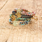 Natural Stone Bracelet Set 4pcs
