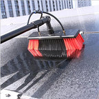 High-Strength Carbon Fiber Retractable Window Cleaning Brush - Solar Panel & High-Altitude Cleaning Pole with Water Fed Function for Efficient, Streak-Free Results