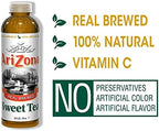 AriZona Sweet Tea Premium Brewed Southern Style, 20 Fl Oz, Pack of 24