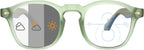 OKH Photochromic Progressive Multifocus Reading Glasses for Men Women Anti Blue Light Transition Multifocal Computer Readers