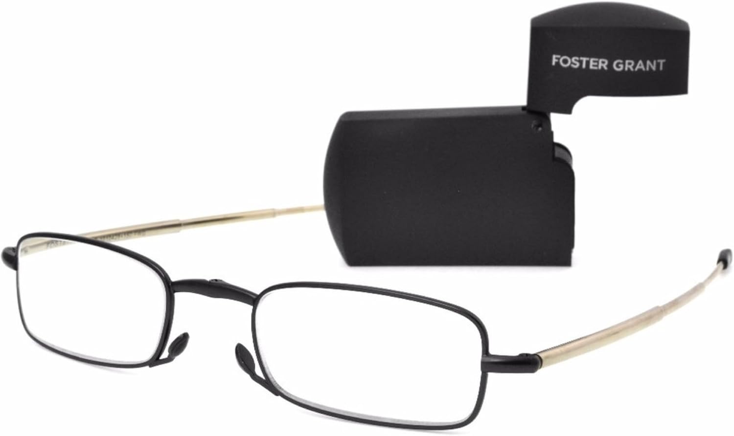 Foster Grant MicroVision Optical Compact Folding Reading Glasses Gideon +2.75 strength