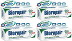 Biorepair: "Total Protective Repair" Toothpaste with microRepair, New Formula - 2.5 Fluid Ounce (75ml) Tubes (Pack of 4) [ Italian Import ]
