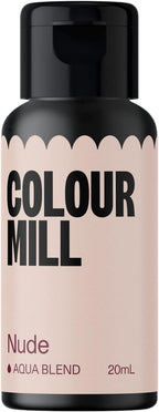 Colour Mill Aqua Blend Water-Based Food Coloring, 20 Milliliters Nude