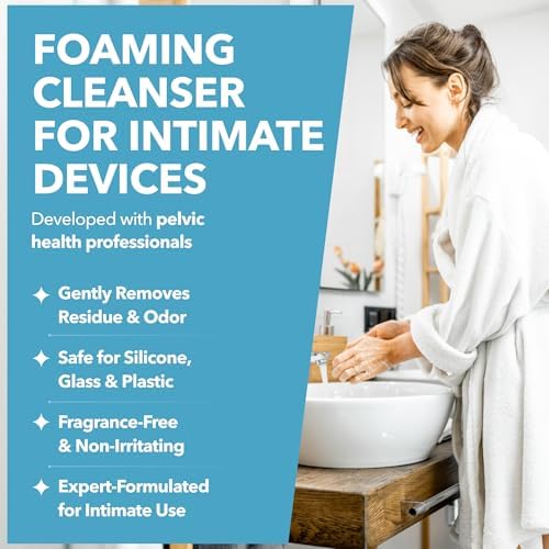 Foaming Toy Cleaner – Silicone-Safe Toy Cleaner – Gentle, 100% Fragrance-Free Cleaning Solution, 7.1 fl oz (210 ml)