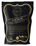 Shangri-La Coffee - Wild Kopi Luwak Coffee Whole Beans - Ethically Sourced - 125 Grams (4.4oz) (Other Weights & Bean Types Available) - Produce of Indonesia