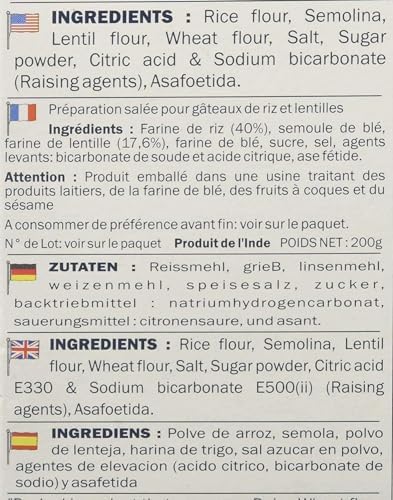 Gits Instant Mix Box - 600gm (Pack of 3 x 200gm) | Ready to Cook Indian Breakfast/Lunch/Dinner/Snack Meal | No Artificial Colors, Flavors, Preservatives, 100% Vegetarian, Easy Recipe (Khatta Dhokla)
