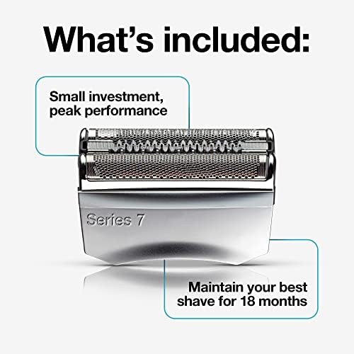 Braun Series 7 70S Electric Shaver Head Replacement Cassette – Silver