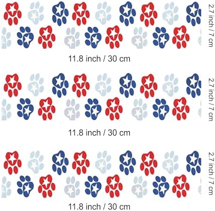 3 Pcs Cake Strips Edible birthday Paw Dogs cake side borders, strips, Icing Sheets 2.5'X10.5-3 per sheet