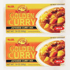Japanese Curry Mix, Golden Curry,Mild, 7.8 oz, 12 Servings, 2 Pack