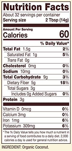 Bob's Red Mill, Organic Gluten Free Coconut Flour, 16 Ounce