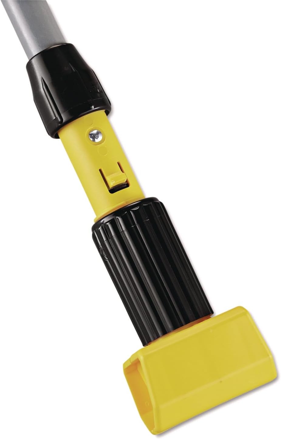 Rubbermaid Commercial Products Gripper Wet Mop Handle, 54-Inch Fiberglass, Heavy Duty Mop for Industrial/Household Floor Cleaning, Quick Change Mop Head