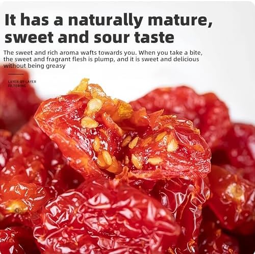 Sun Dried Tomato Flakes in Resealable Tub |350g 12.35oz It's Delish Premium Tomatoes | Ready-to-Use for Cooking, Soups, Pizza & Pasta | Dehydrated Tomatoes for Pantry, Camping & Backpacking, Premium Freeze-Dried Fruits, (Tomato)