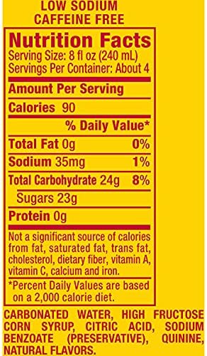 Canada Dry Tonic Water, 1 L bottle