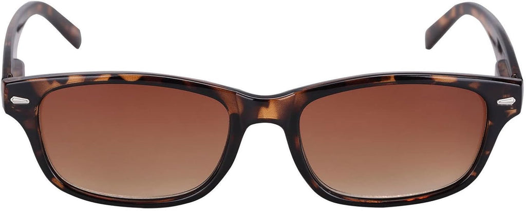 Reading Sunglasses 'The Intellect' - Unisex Full Lens Sun Readers (no bifocal) - Spring Hinges & Maximum UV Protection