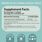 Pharma Nord Bio-Quinone Gold Coenzyme Q10 100mg | The Original CoQ10 | High Absorption, Backed by Research | Essential Antioxidant for Energy, Heart Health and Fertility Support* | 150 Softgels