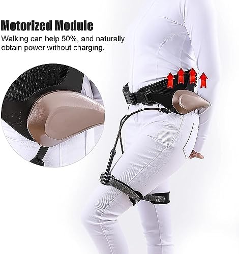 DKULMN Bionic Body Power Walking Aids,Walking Can Help 50%, Lower Limbs Assisted Rehabilitation Training Equipment for The People with Limited Mobility