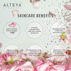 Alteya USDA Organic Bulgarian Rose Oil Rosa Damascena Otto Multi-Use Essential Oil Blend Excellent for Aromatherapy, Fragrance, Skincare and Massage Therapy 10mL