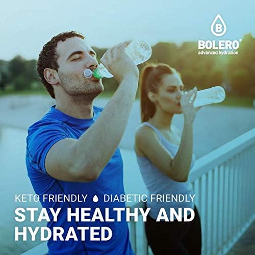 Bolero- Sugar Free Drink Mix Packets Exotic Fruit Flavors | Powdered Flavored Water Packets | 12 Large Sachet On The Go Packets