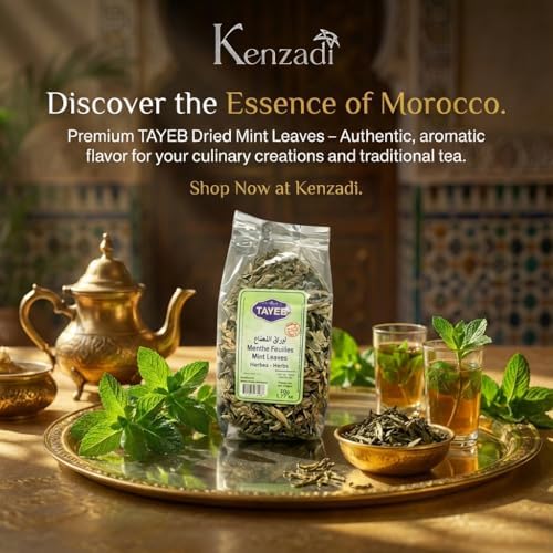 TAYEB Dried Mint Leaves 50g - Premium Quality, Aromatic Culinary Herb for Cooking & Tea