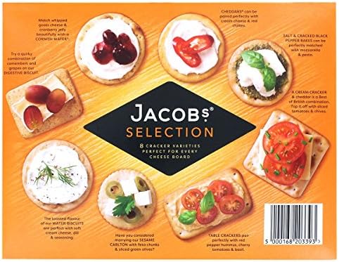 Jacobs Biscuits for Cheese Carton 250g