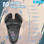 Male Masturbators Vibrating Cock Ring Balls Massager Sex Toy for Men Penis Testicle Stimulator with Remote Dick Vibrator 10 Vibrations Man Vibe Sextoys