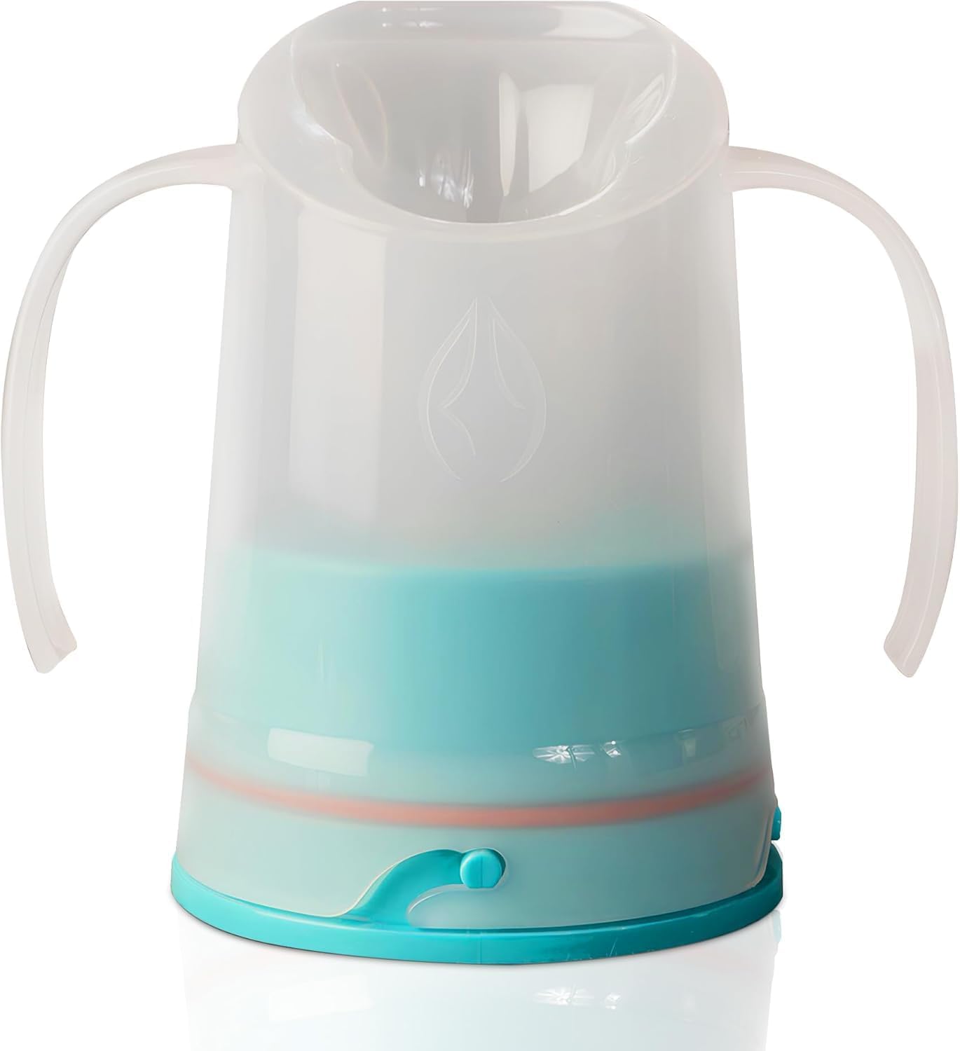 Petite Dysphagia Regulating Drinking Cup for Difficulty Swallowing Disorders (5 oz) – Controlled Sips Cup Prevents Aspiration - 2 Handles for Secure Grip - Adjustable 4cc-12cc, Made in Canada
