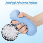 Palm Protector for Hand Contracture with Separators, Palm Grip Cushions for Finger Contracture Prevention for Stroke, Parkinson Dementia, Arthritis, Hand Grip Strengthener (1)