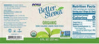 Stevia Extract Organic Now Foods 8 oz Liquid