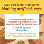 Simple Mills Almond Flour Chocolate Chip Cookies, Gluten Free and Delicious Crunchy Cookies, Organic Coconut Oil, Good for Snacks (Packaging May Vary)