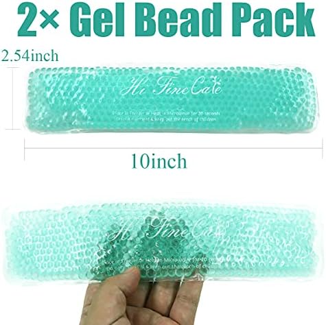 Perineal Cooling Pad for Postpartum Recovery, Extra Durable Gel Cold Packs for Hemorrhoids & C-Section Relief, 2 Reusable Ice Packs & 2 Washable Covers, New Mom Gift