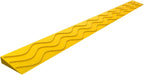 Threshold Ramp, Doorway Ramps for Wheelchairs, Non Slip Handicap Ramp, Robot Sweeper Threshold Ramp for Doorways, Driveways, Bathroom, Cuttable(Yellow,6cm/2.3in)