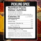 Fresh Finest Pickling Spice – 10.5 oz Pickling Spice Mix for Canning Pickles – Premium Mixed Spices with Intense Flavors – Ideal Seasoning Mix for Homemade Canned Pickles