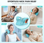 Smedz Neck Massager 2026 New Upgrade 3 in 1 Portable Massager with Heat &Comfortable Stretching–Adjustable Intensity for Neck & Shoulder Relaxation at Home, Office