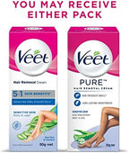 Veet Silk & Fresh Hair Removal Cream, Sensitive Skin - 50 g