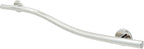 Decorative Grab Bar for Shower Bathtub - Stair Bed Toilet Home / Stand Assist & Safety Handrail / 304 Stainless Steel / Right / Polished Chrome / 36"