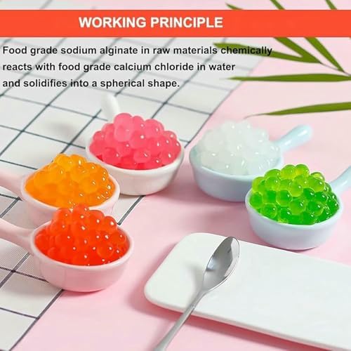 Commercial 50 kg/h Popping Boba Pearl Maker,Cassava Ball Maker Machine,Popping Boba Pearl Machine,Tea Pearl Maker,Popping Boba ing Tool for Tapioca Pearl Ball Taro Ball