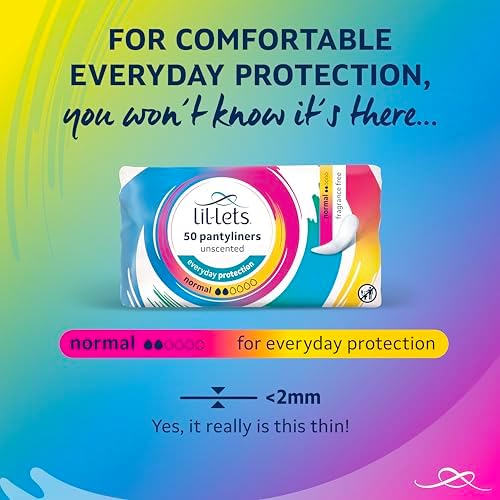 Lil-Lets Essential Liner 50pk, White