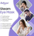 Steam Eye Mask, 10 Packs Heated Eye Mask, Self Heating Disposable SPA Warm Compress for Eyes Sleep Mask, Travel Essentials & Relaxation Gifts, Valentine's Day Gifts (Lavender Scent)