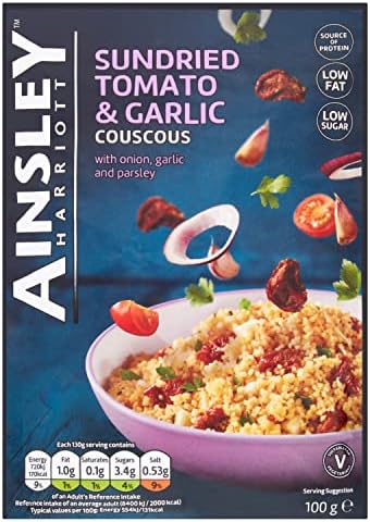 Ainsley Harriott Sundried Tomato & Garlic Cous Cous 100g