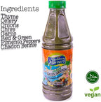 Trinidad Fresh Green Seasoning (26 Fl Oz / 750ML) | Caribbean Marinade | Condimento Verde Fresco | Halal | Vegan | Perfect Seasoning For Chicken Fish And Meats