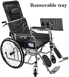 Wheelchair Lap Tray - Adjustable, Lift, Rotate and Fold for Child, Senior, and Patient - Perfect for Eating, Laptop or Desk Work