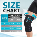Bodyprox Knee Compression Sleeve for Men and Women (2 Pack), Knee Support Brace for Running and Work out (X-Large)…