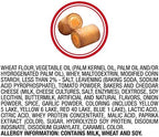 COMBOS Cheese Snacks - Pizzeria Pretzel Baked Snack Packs, Cheese Crackers Snacks, 6.3-Ounce Bag Bulk Box (Pack of 12)