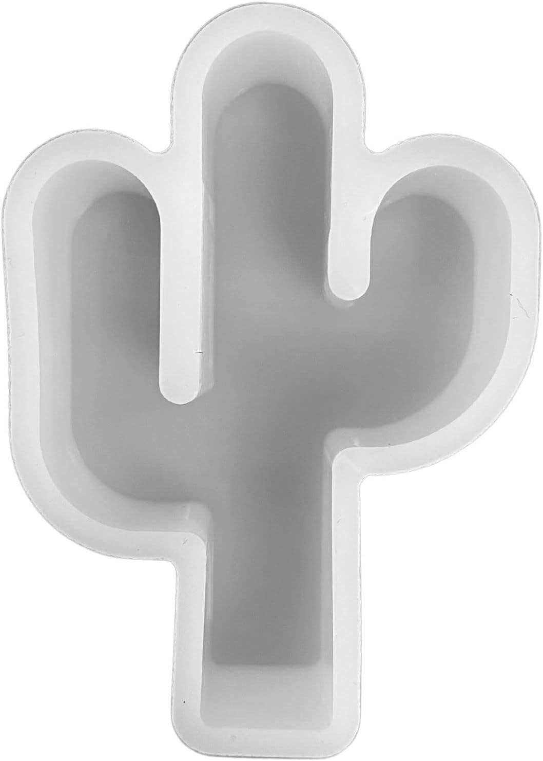 Lashicorn Cactus Silicone Mold | 2" Wide x 3" Long x 0.8" Deep | Silicone Casting Mold for Resin, Soap, Chocolate & More